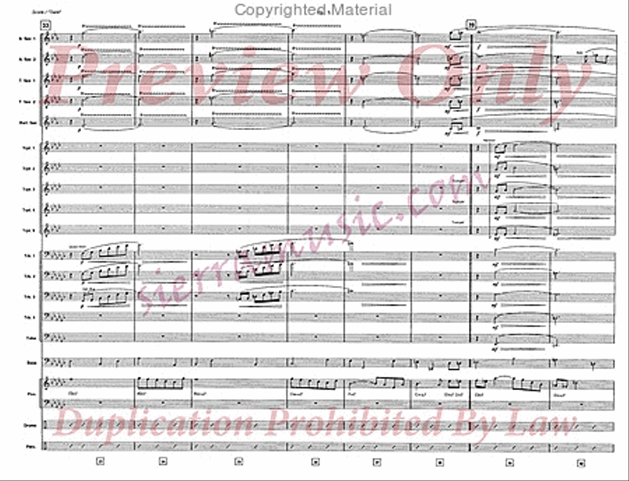 Tiare Tiare Jazz Ensemble scores gallery preview page 6