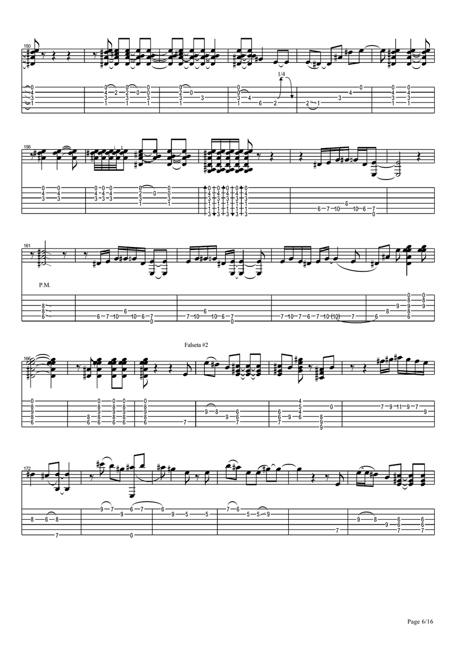 Vicente Amigo - Ciudad De Las Ideas - 8 - Ciudad De Las Ideas Acoustic Guitar scores gallery preview page 6