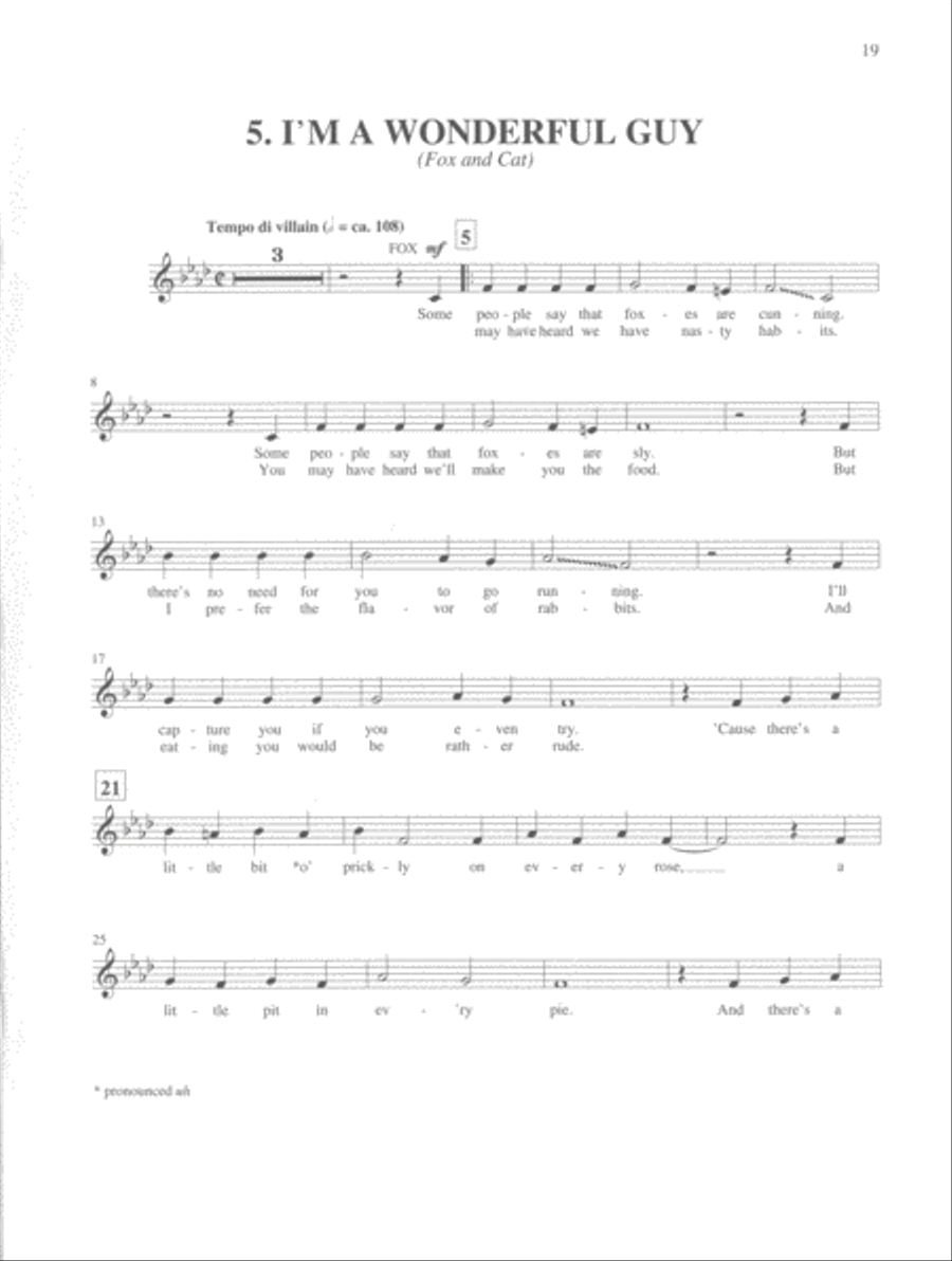 Pinocchio - CD Preview Pak Choir scores gallery preview page 4