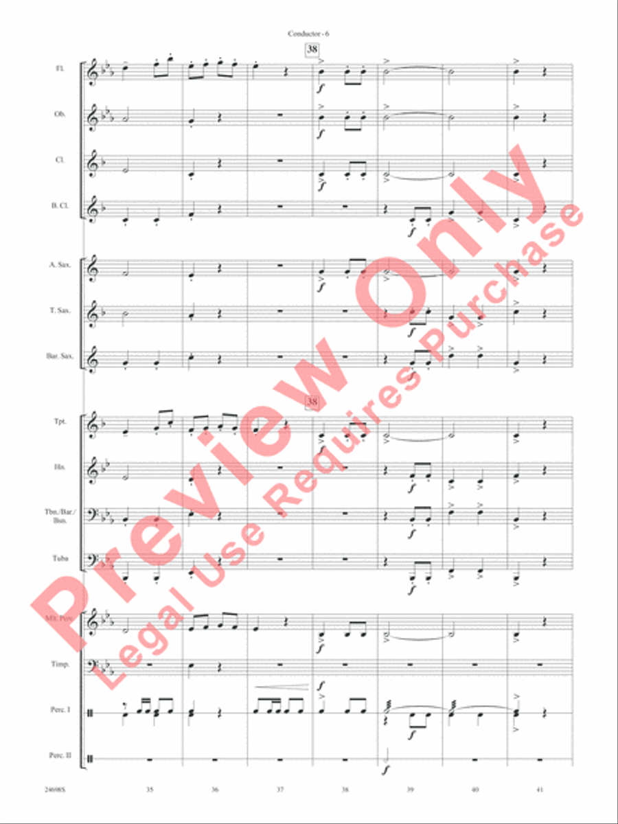 Sousa Times Twosa Sousa Times Twosa Concert Band Methods scores gallery preview page 9