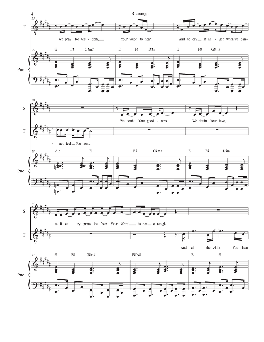 Blessings 2-Part scores gallery preview page 4