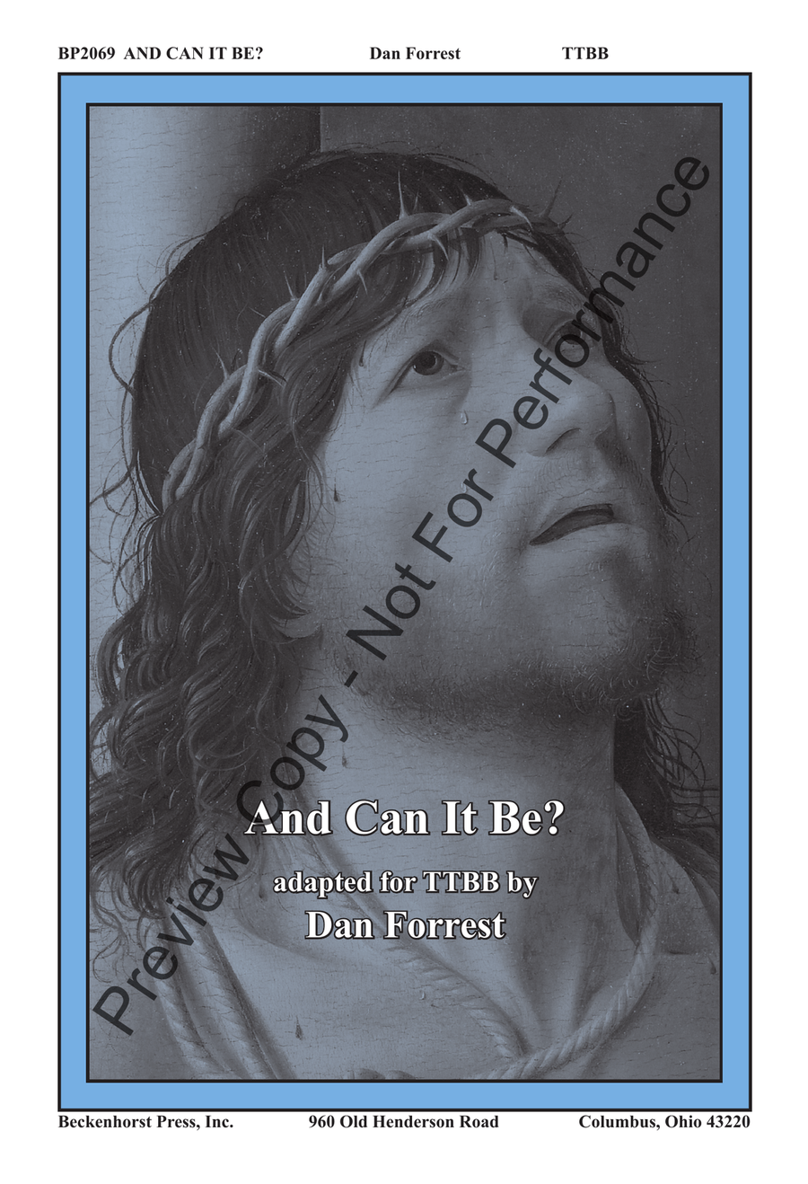 And Can It Be? - Forrest - TTBB TTBB scores gallery preview page 2