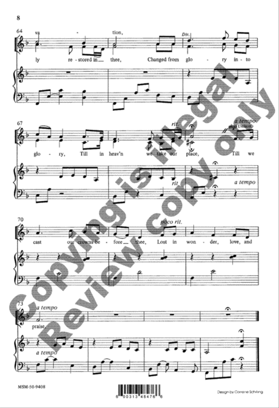 Love Divine, All Loves Excelling 2-Part scores gallery preview page 13