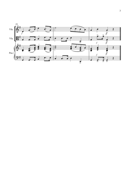 Bridal Chorus "Here Comes The Bride" for Violin and Viola Duet image number null