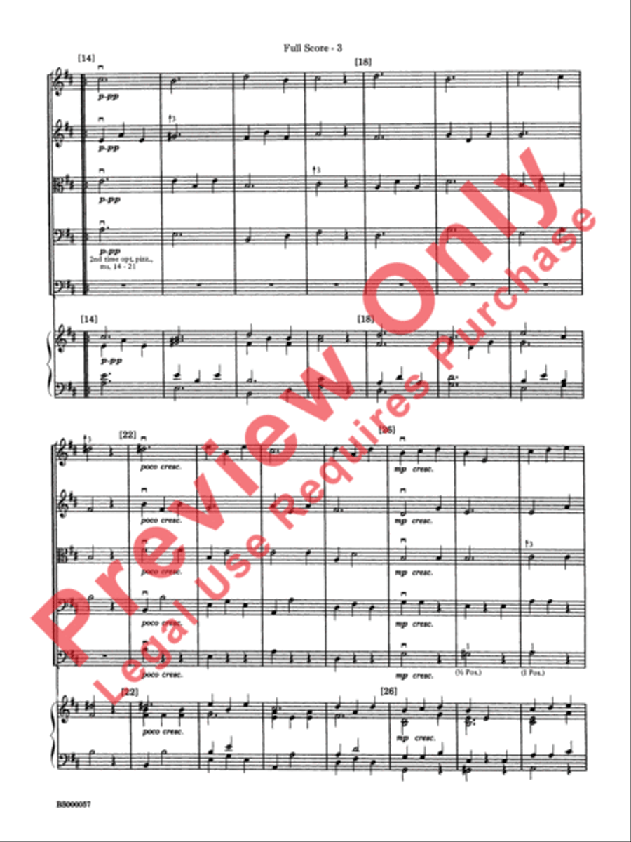 Viva Vivaldi String Orchestra scores gallery preview page 4