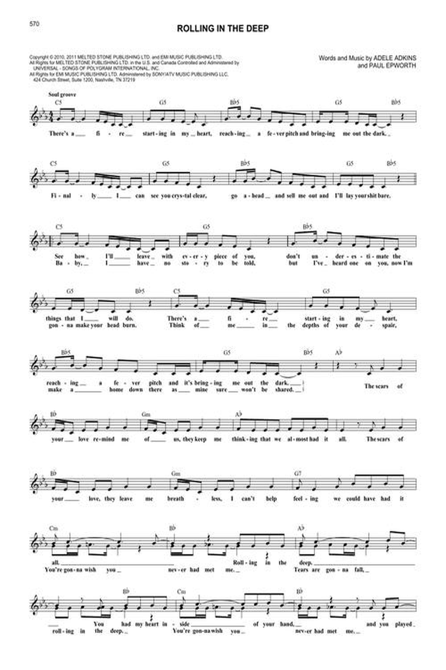 Best Fake Book Ever – 5th Edition Electric Guitar scores gallery preview page 5