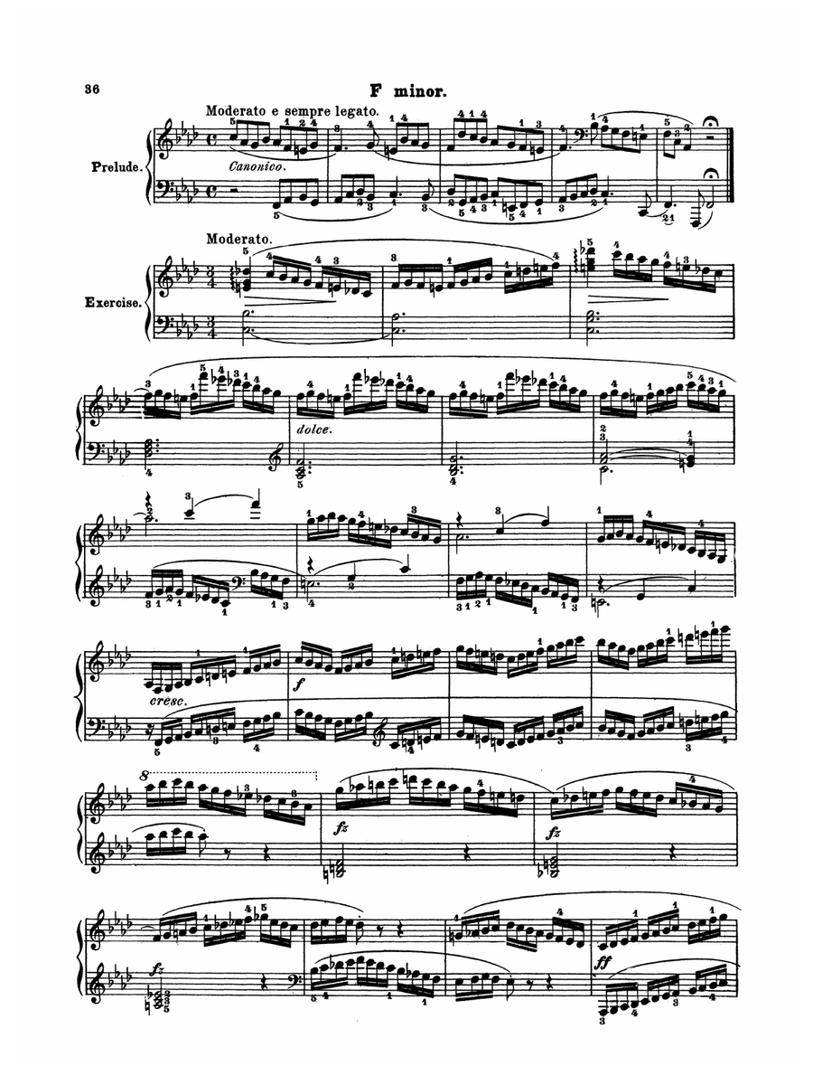 Clementi: Preludes and Exercises