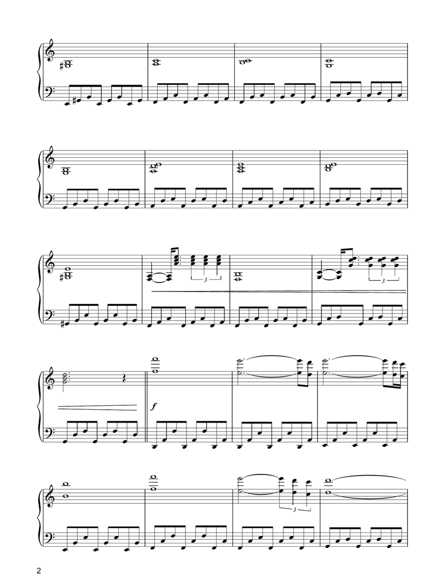Too Too Solid Flesh (from Hamlet) Piano Solo scores gallery preview page 2