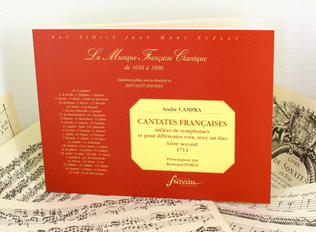 French cantatas mingled with symphonies and for various voices in duo. Book II - 1714