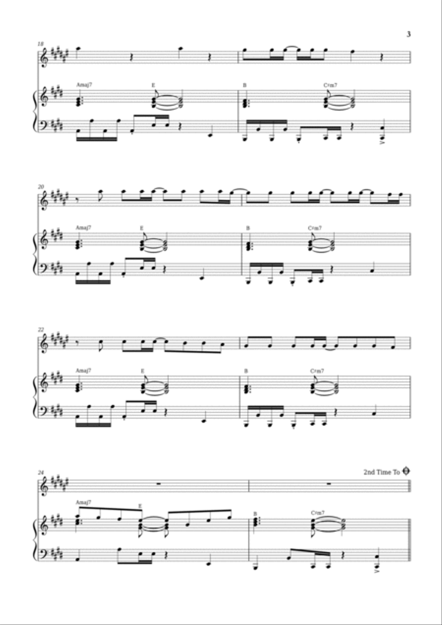 Anti-hero Soprano Saxophone scores gallery preview page 3