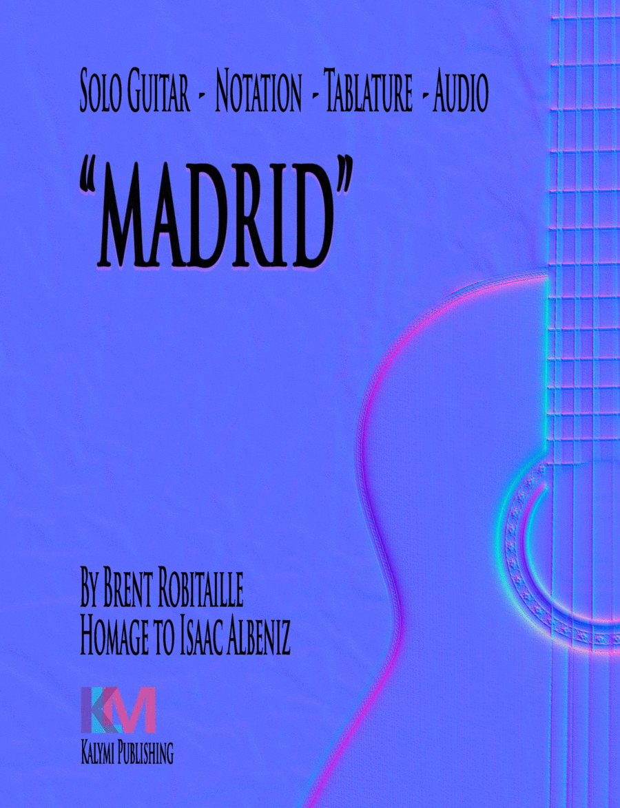 Madrid Classical Guitar scores gallery preview page 1