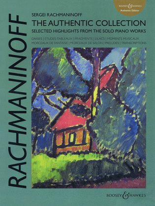 Book cover for Sergei Rachmaninoff: The Authentic Collection