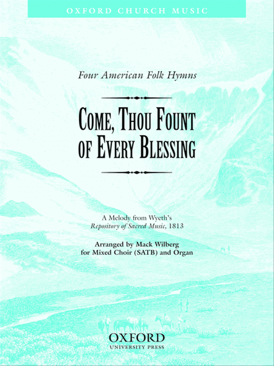 Come, thou fount of every blessing 4-Part scores gallery preview page 1