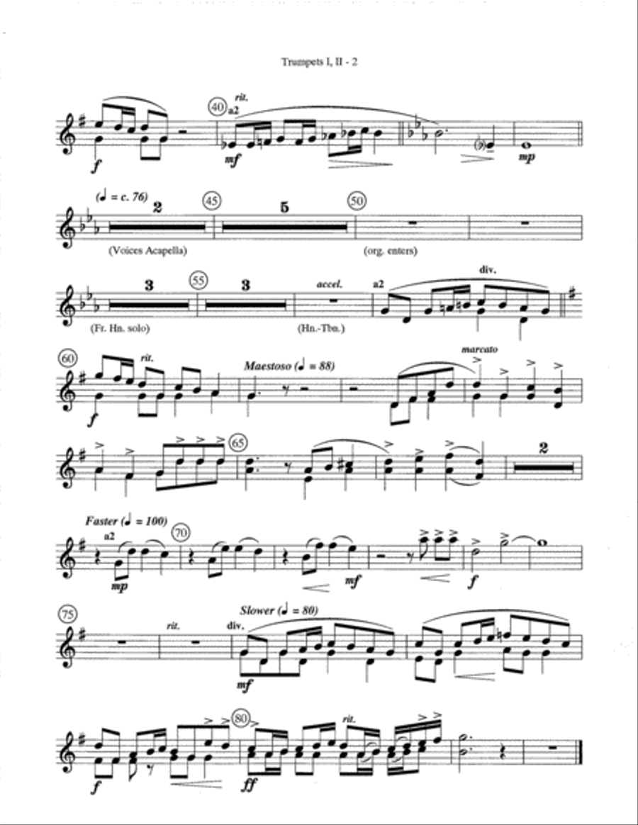 God, We Praise You! Choir scores gallery preview page 2