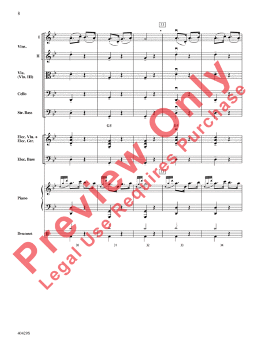 Wish Liszt Wish Liszt String Orchestra scores gallery preview page 9