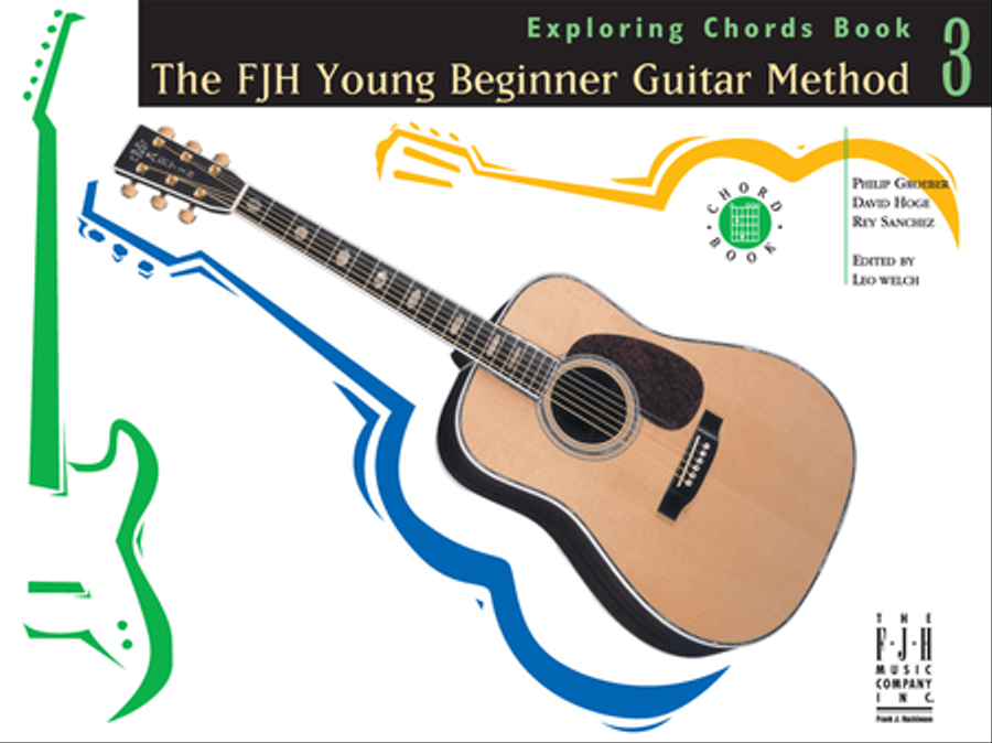 The FJH Young Beginner Guitar Method - Exploring Chords Book 3 Guitar scores gallery preview page 1