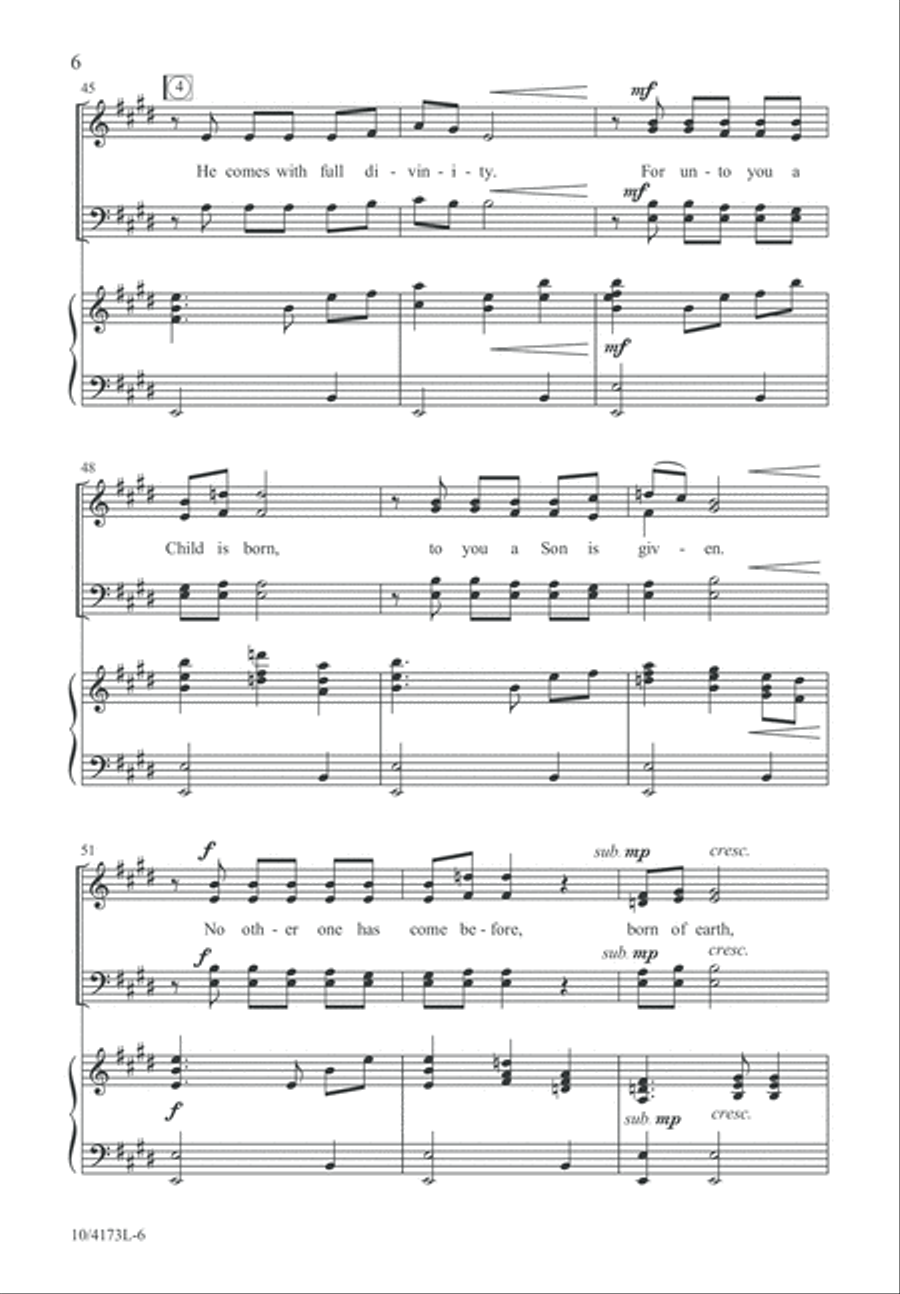 Come, Emmanuel! Come, Emmanuel! 4-Part scores gallery preview page 7