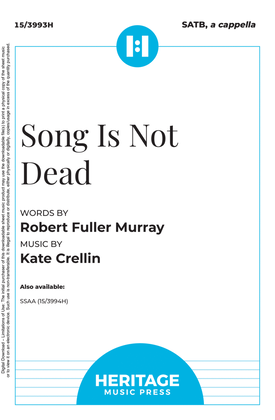 Book cover for Song Is Not Dead