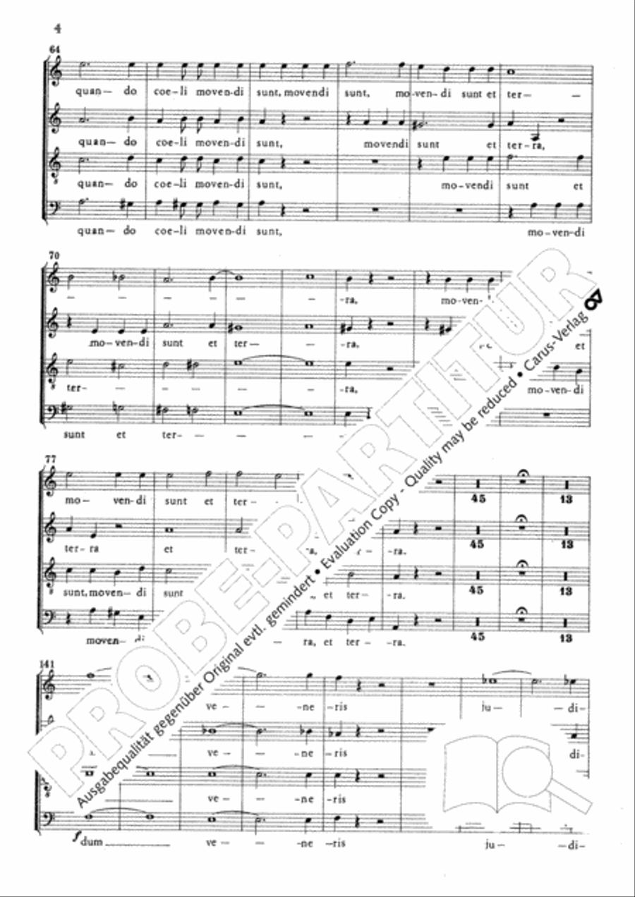 Libera me 4-Part scores gallery preview page 5