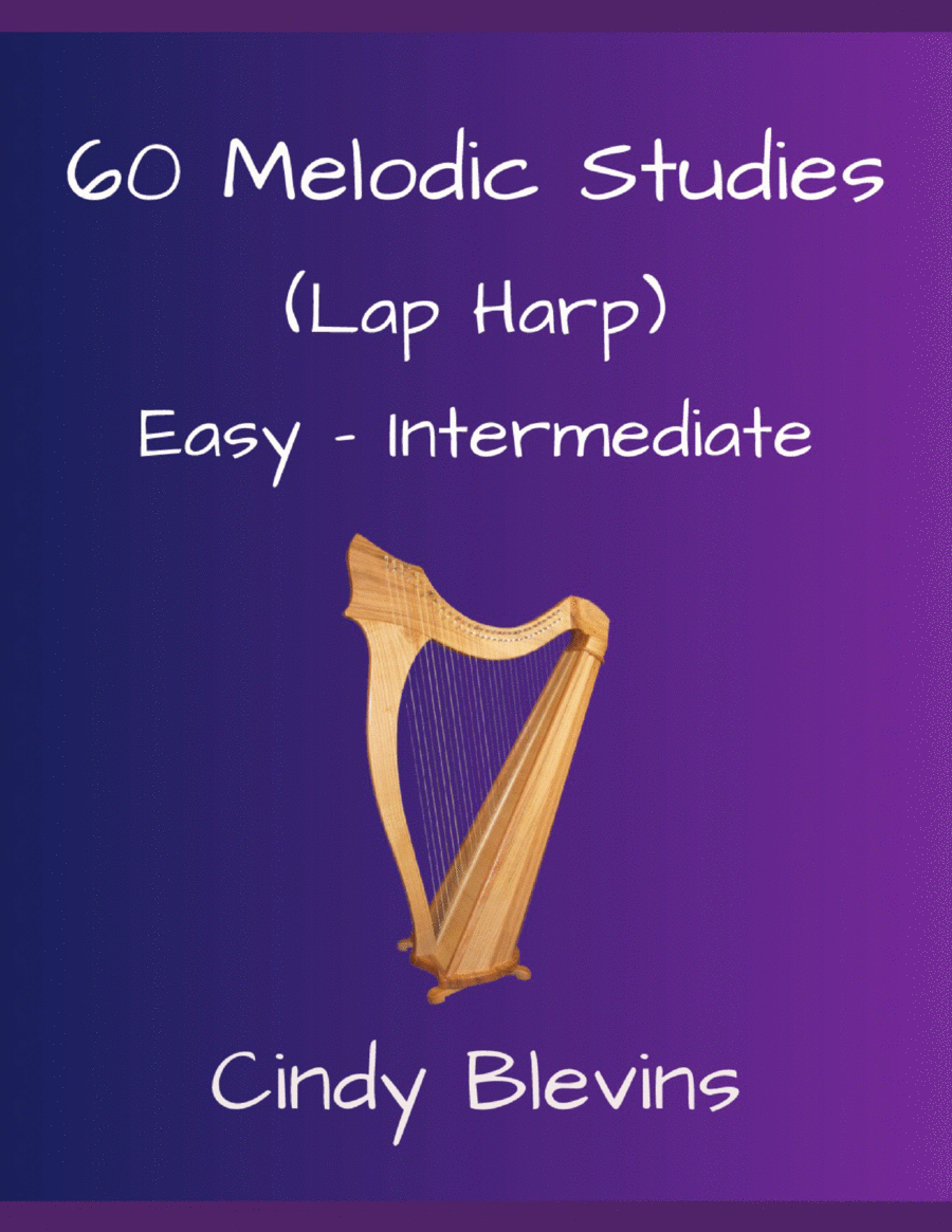 60 Melodic Studies for Lap Harp Lap Harp scores gallery preview page 1