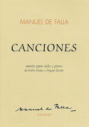 Book cover for Canciones