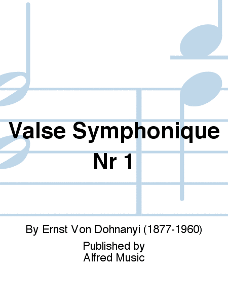Valse Symphonique Nr 1