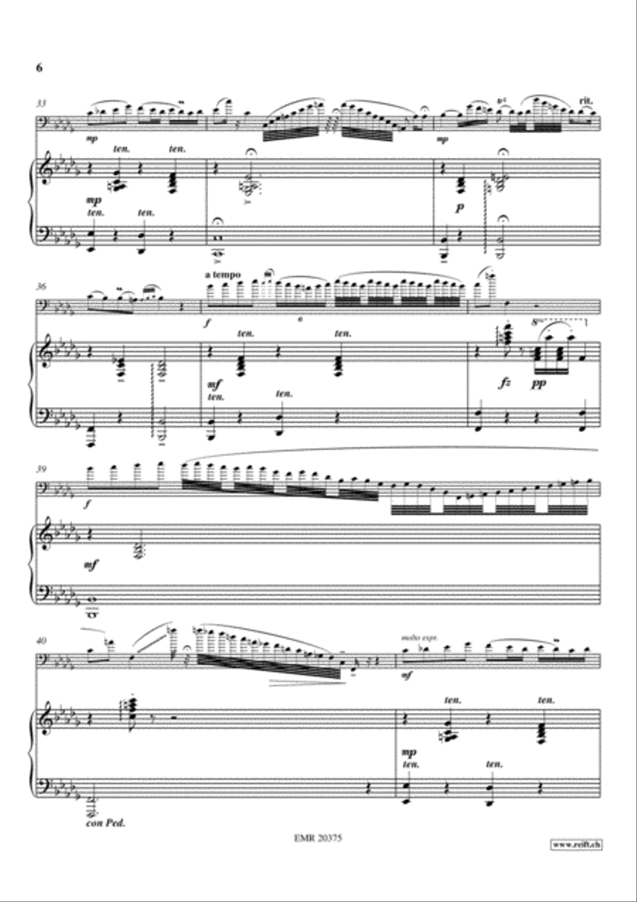 Zigeunerweisen Piano Accompaniment scores gallery preview page 7