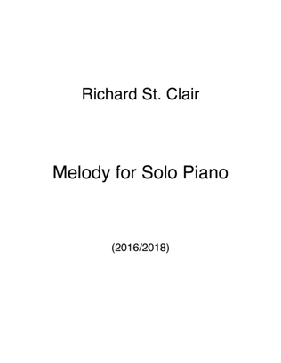 Melody for Solo Piano