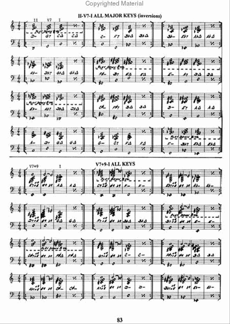 Volume 3 - The ii/V7/I Progression Voice scores gallery preview page 5