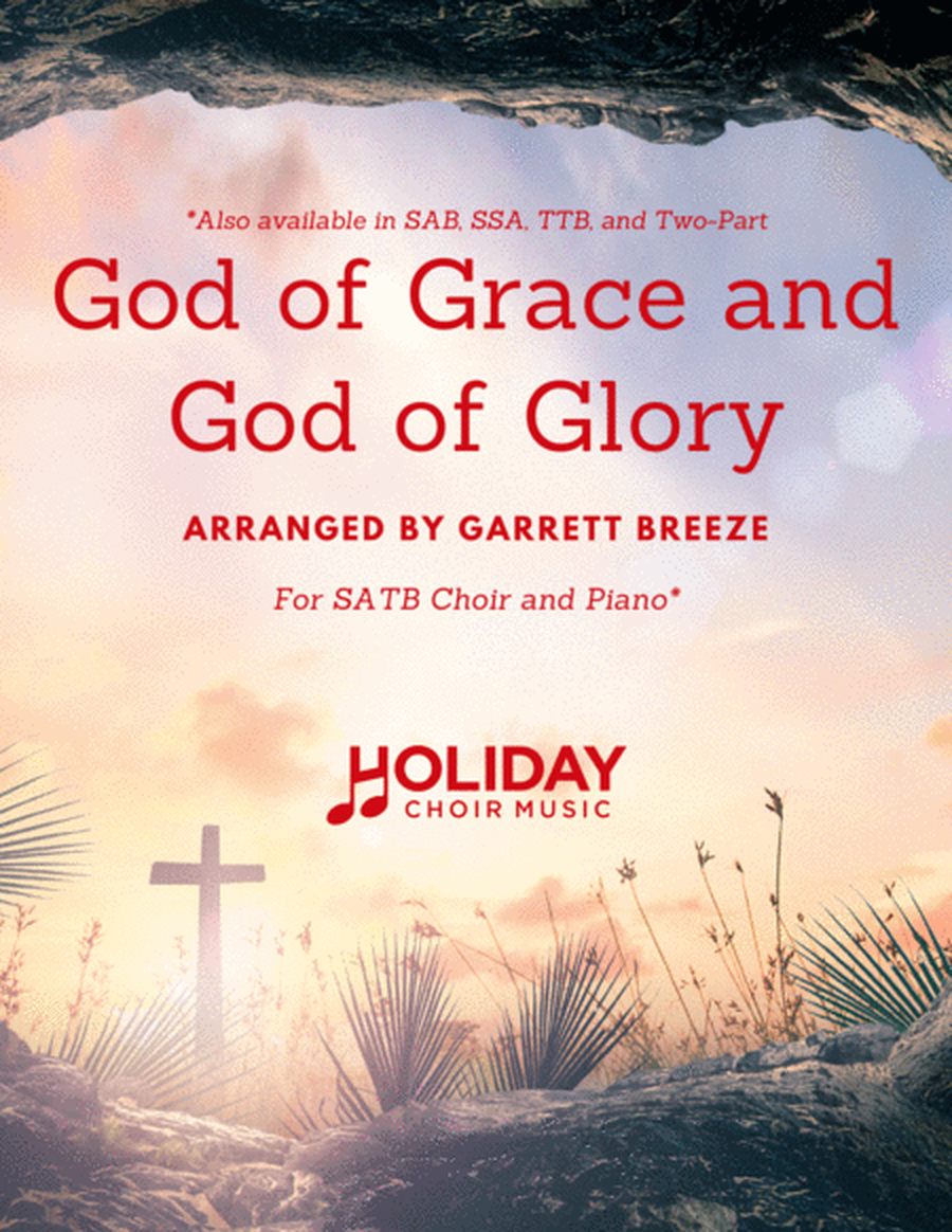 God of Grace and God of Glory (SATB) image number null