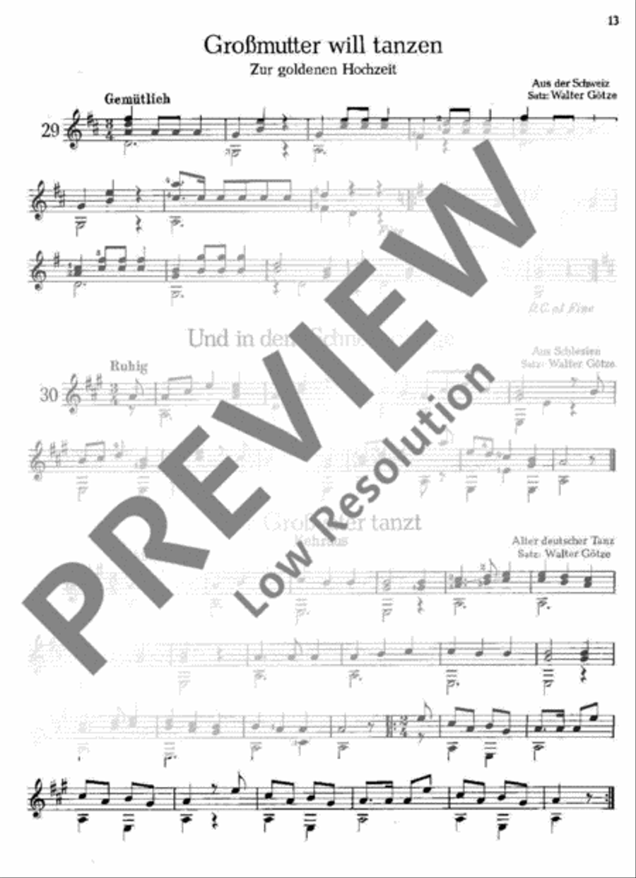 Guitar Playing for Beginners Easy Guitar scores gallery preview page 14