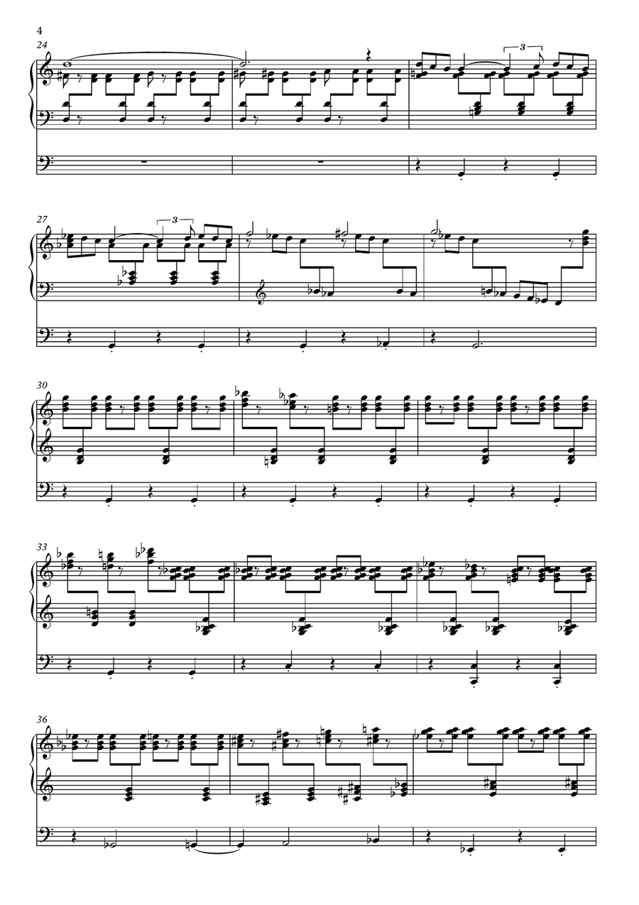 Toccata mexicana for organ Organ Solo scores gallery preview page 4