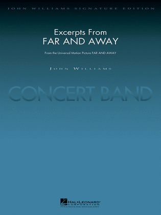 Book cover for Excerpts from Far and Away