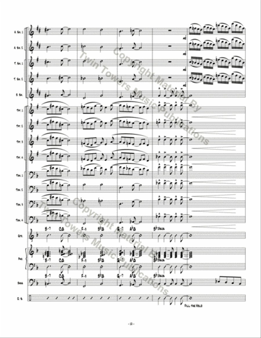 Smoothitude Smoothitude Jazz Ensemble scores gallery preview page 11