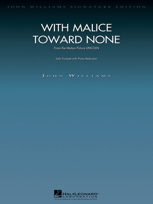 Book cover for With Malice Toward None (from Lincoln)