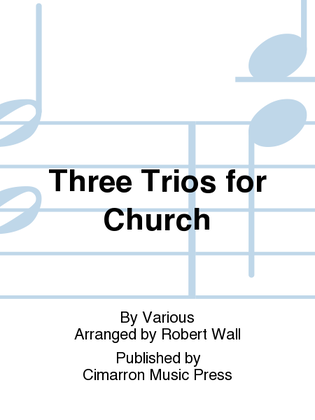 Book cover for Three Trios for Church