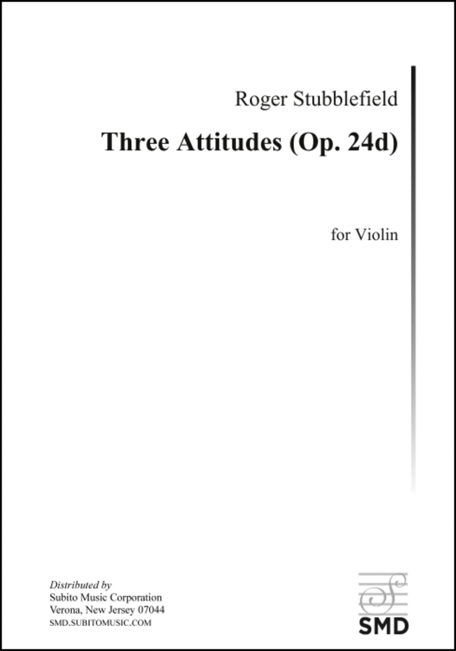 Three Attitudes (Op. 24d)