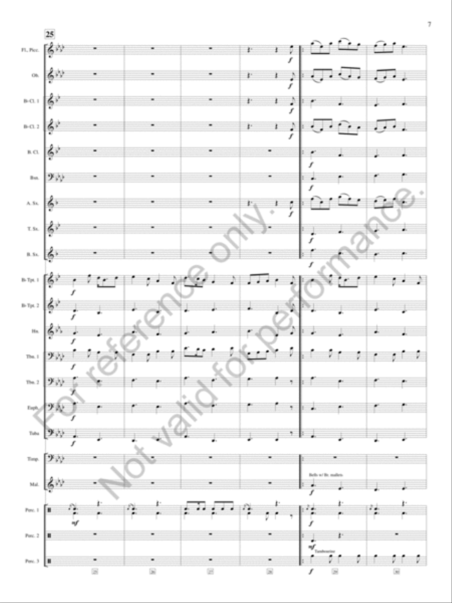 An English Triptych An English Triptych Concert Band scores gallery preview page 8