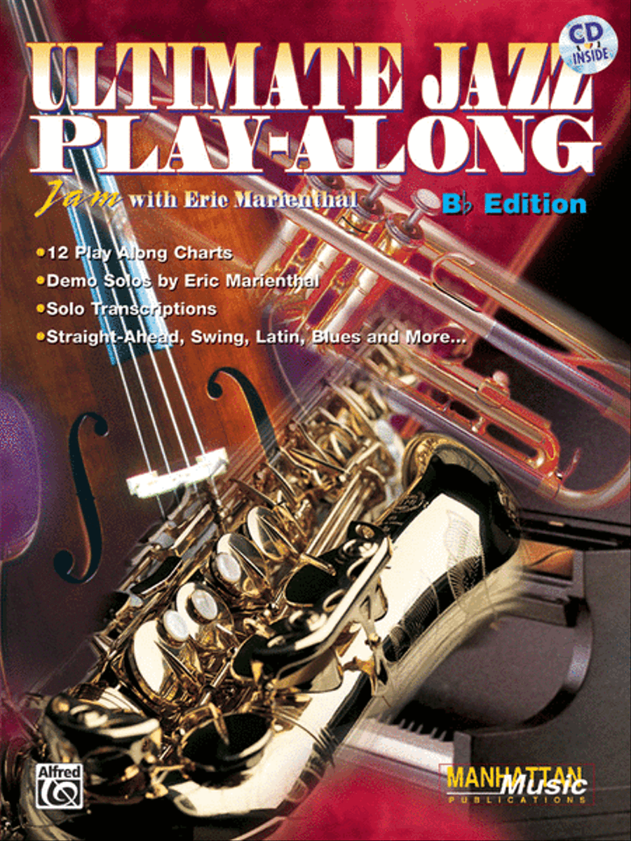 Ultimate Jazz Play-Along (Jam with Eric Marienthal) B-Flat Instrument scores gallery preview page 1
