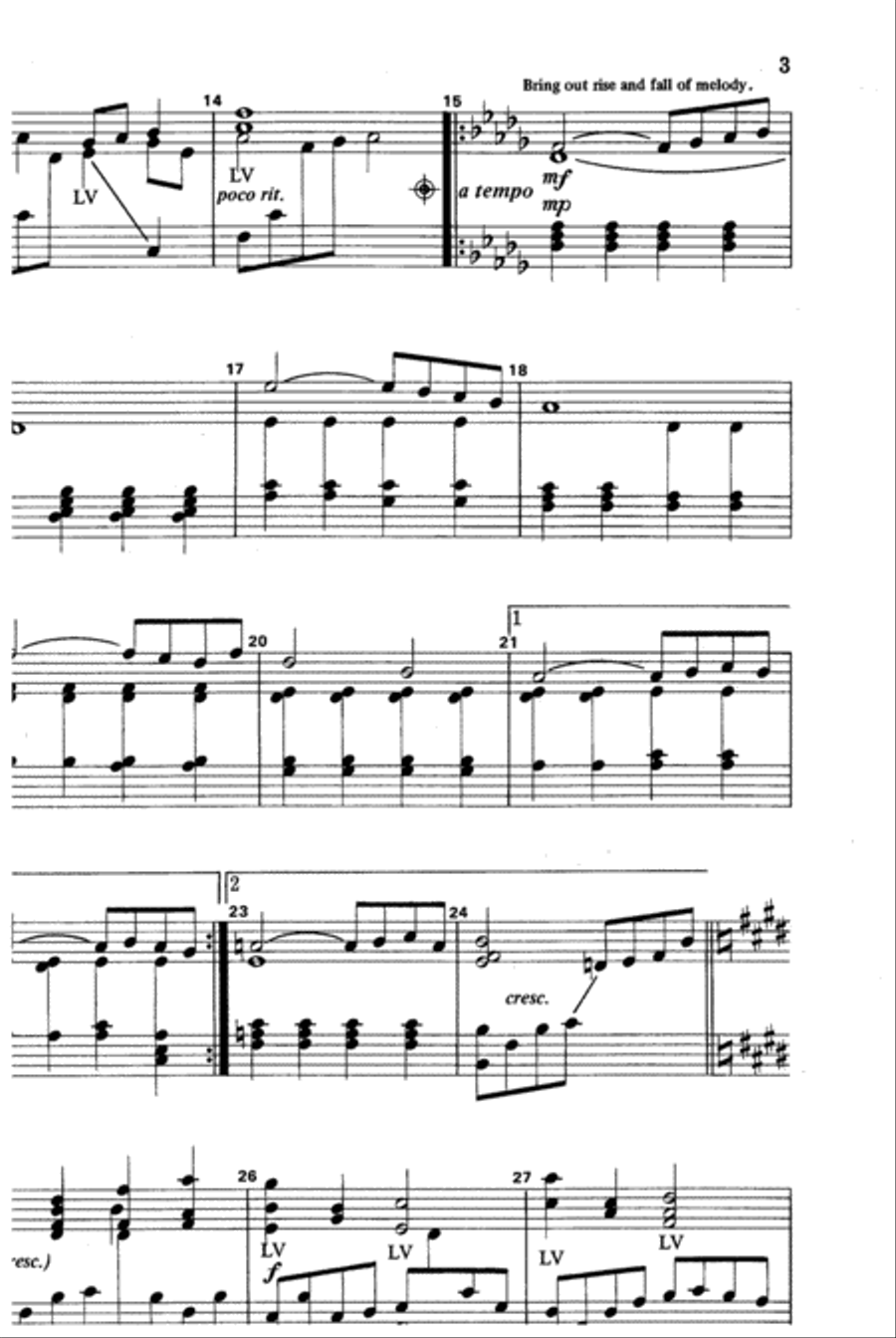 Christ Is Lord, Praise His Name 3-Octaves scores gallery preview page 10