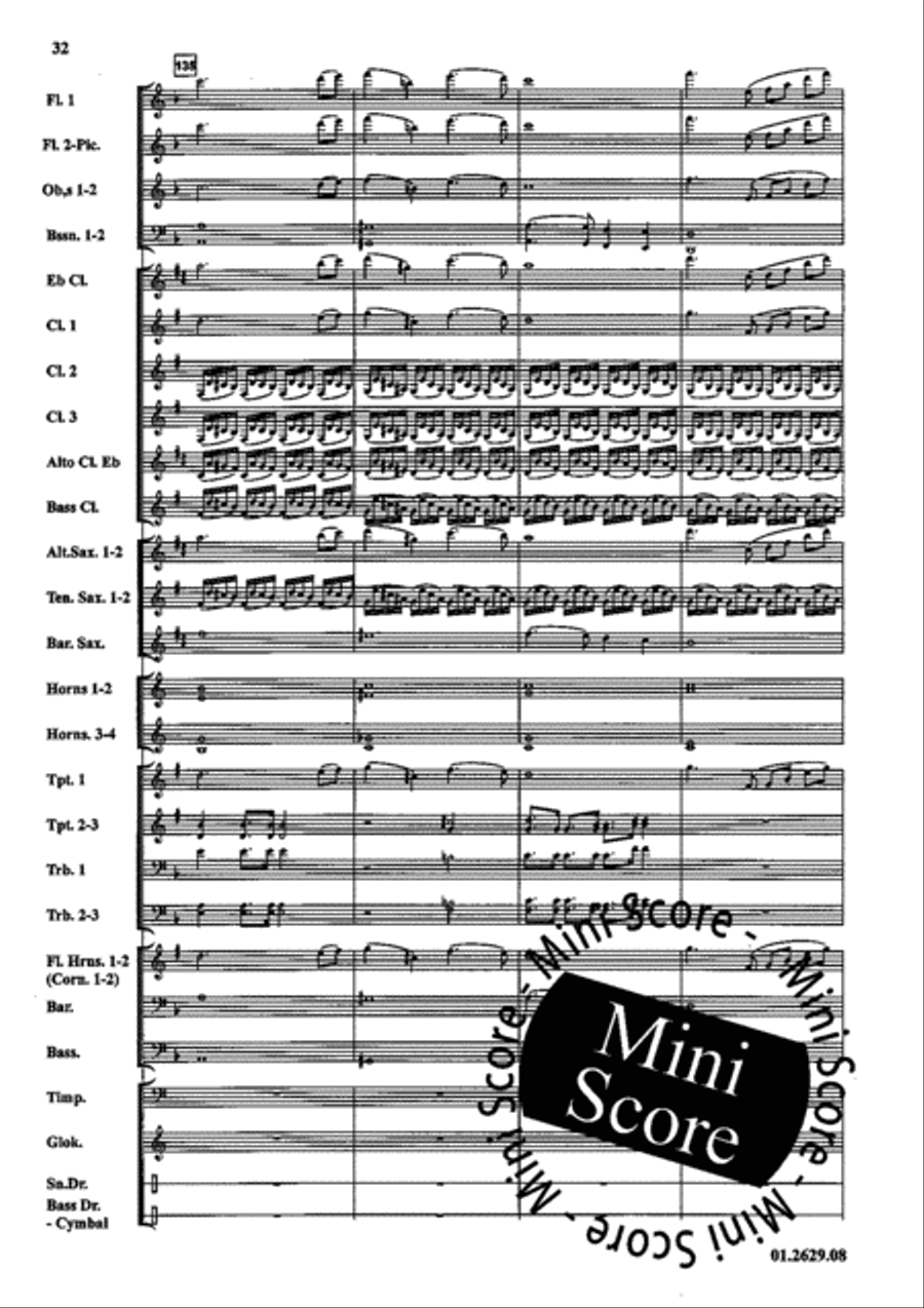 Musica Para Banda Musica Para Banda Concert Band scores gallery preview page 36