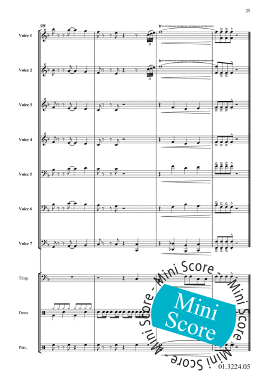 Stan and Stacy Fanfare Band scores gallery preview page 29
