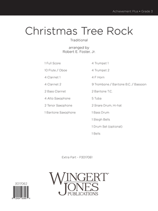 Christmas Tree Rock - Full Score