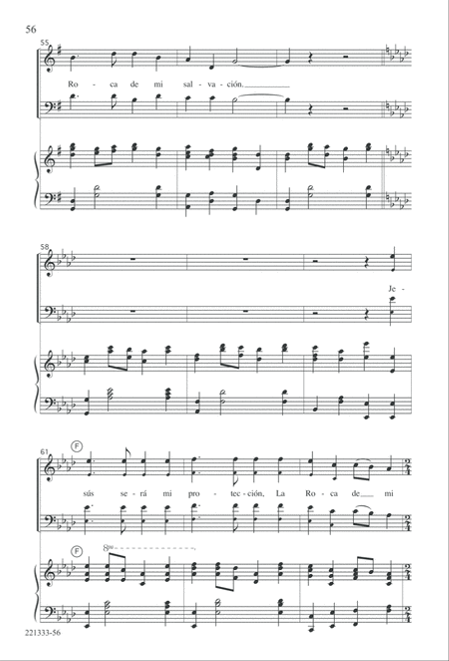 Siervos de Jesus Siervos de Jesus 4-Part scores gallery preview page 60