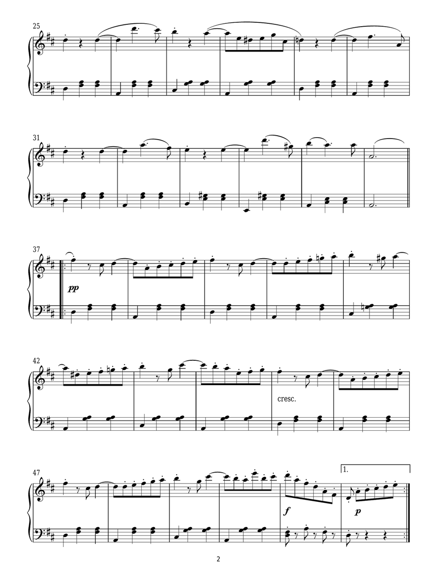 Waltz From Faust Waltz From Faust Piano Solo scores gallery preview page 2