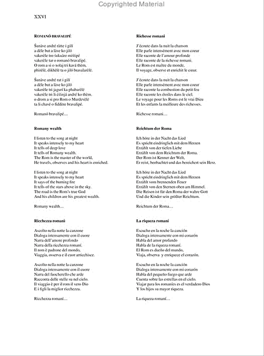Romanó Drom (Romany Caravan) for Accordion Accordion scores gallery preview page 35