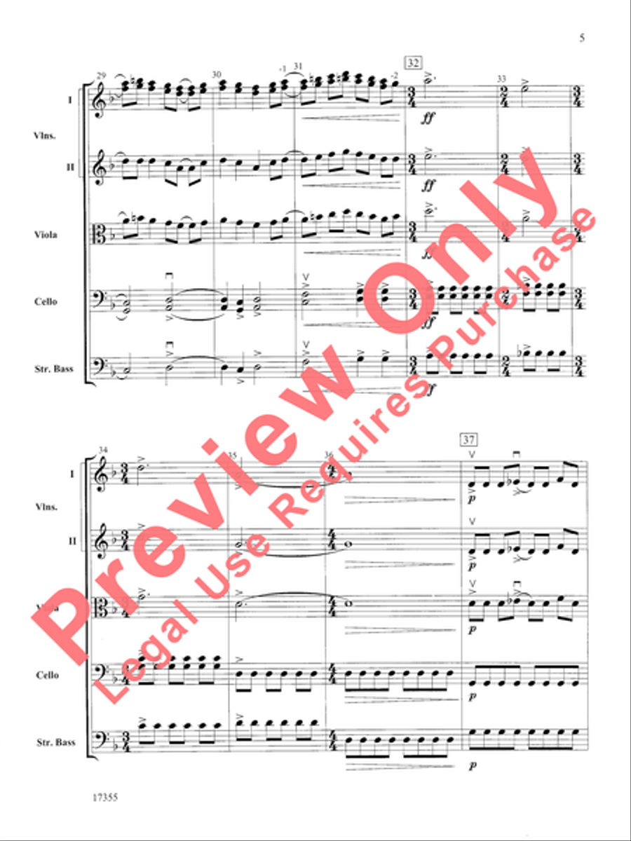 Mantras Mantras String Orchestra scores gallery preview page 6