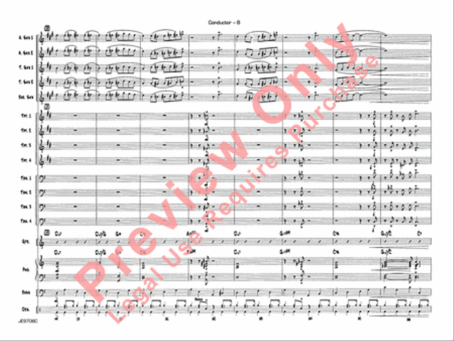 Cute Cute Jazz Ensemble scores gallery preview page 10