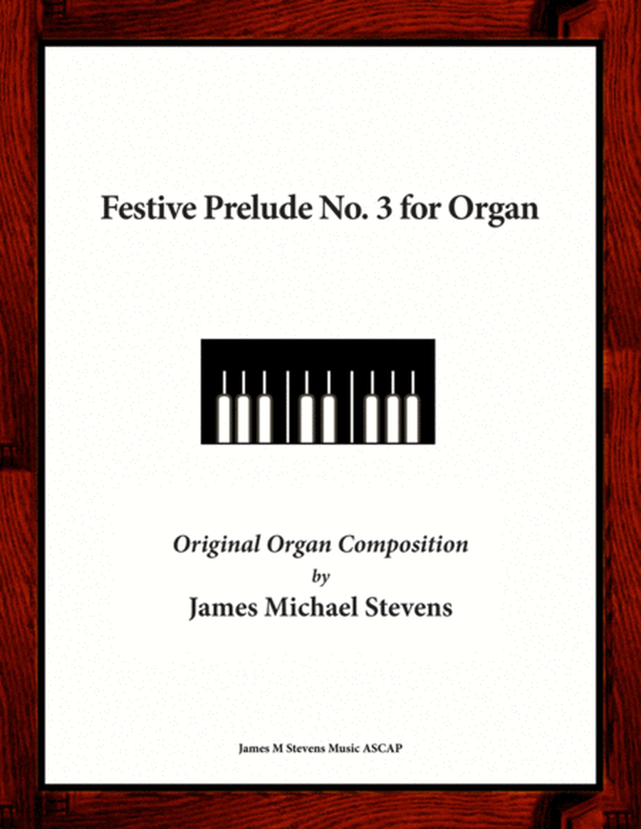 Festive Prelude No. 4 for Organ image number null
