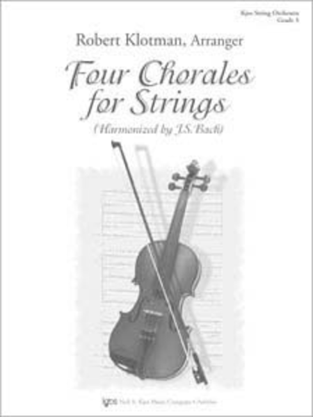 Four Chorales For Strings - Score
